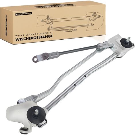 Mecanismo de limpiaparabrisas, construcción metálica, 50 cm de longitud, compatible con Nissan Micra III K12 (2003-2010), accionamiento manual, compatible con volante a la izquierda. (1/5)