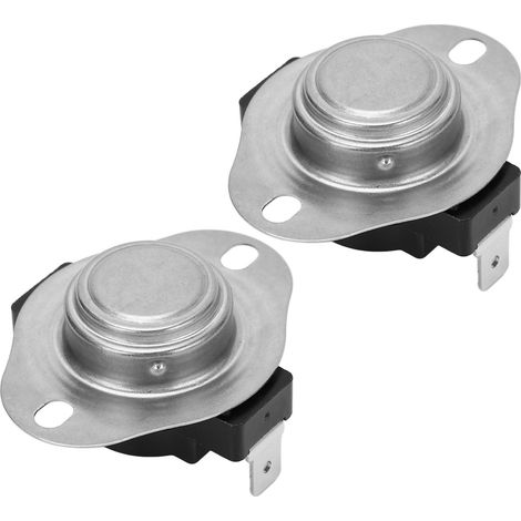 2 Stück Bimetall-Schnappscheiben-Temperaturschalter aus technischem Kunststoff, 25 A Thermostat für Motorwasserspender, 250 V, 75 °C (1/5)