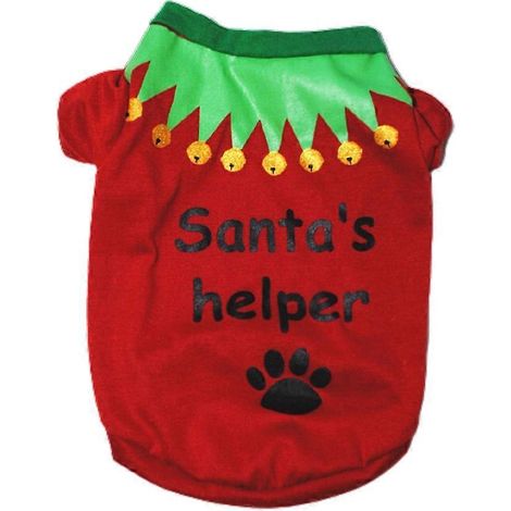 Voici une proposition de titre en français (190 caractères maximum) :
Manteau chien Noël Elfe, manteau hiver chien moyen grand, veste chien Père Noël, manteau animal de compagnie, taille M-6, cadeau (1/4)