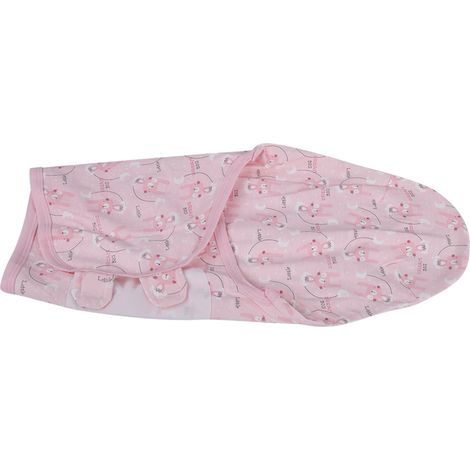 Serviette d'emmaillotage en coton pour nouveau-né, couverture d'emmaillotage, gigoteuse à motifs quatre saisons (1/5)