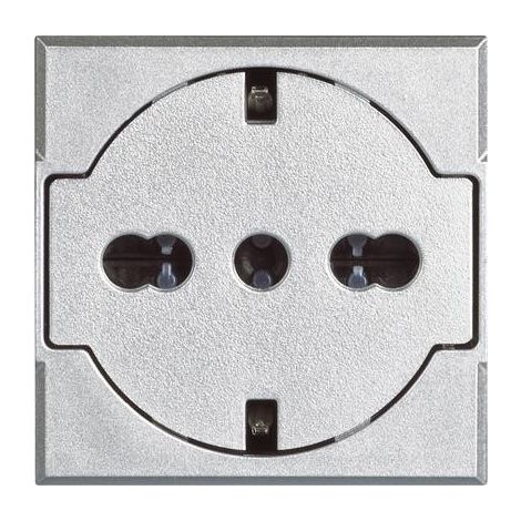 Presa Bipasso Flat Standard Ted/Ita Tech Axolute ( Bticino Cod. Hc4140/16F ) (1/2)