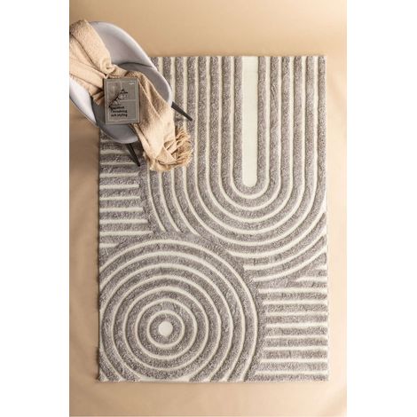 Nikita tapis 290x200cm gris.