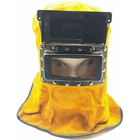 Le sable Dynamitage Protecteur capuche, Visage complet Masque de soudure (1/4)