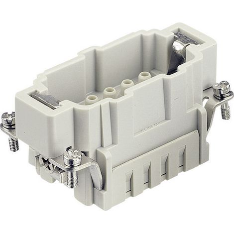 HARTING 09330062602 Stifteinsatz Han® E 6 + PE Crimpen 1 St.