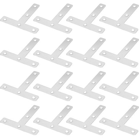 HEALLILY 30 Pièces de Support Triangulaire en Acier Inoxydable (1/5)