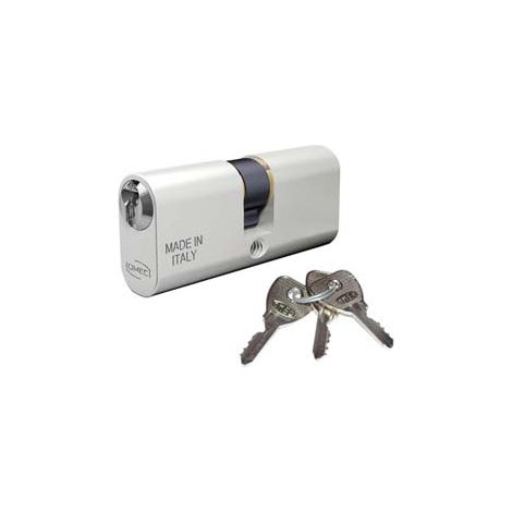 CILINDRO A INFILARE OVALE IN  ALLUMINIO 140  mm.80 decentrato (30x50) (140/18L)    OMEC