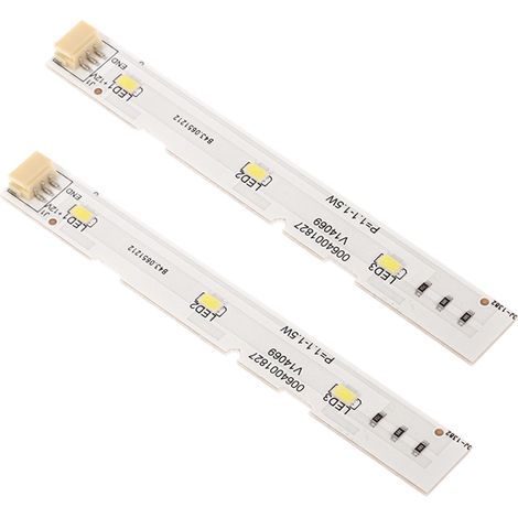 Barre Lumineuse LED - Compatible Haier BCD-575WDBI - Remplacement Intérieur Réfrigérateur - Lot De 2 (1/5)