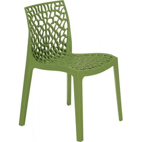 Sedie Cucina Bar GRUVYER In Polipropilene Impilabili Grand Soleil (1/4)