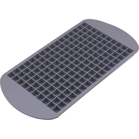 Moule à glaçons en silicone à 160 compartiments, mini glaçons carrés, réutilisable, flexible et incassable. - AquaForge (1/5)
