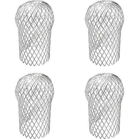 Un set di 8 filtri per tubi dell'acqua in lega di alluminio è adatto a tubi di scarico con un diametro da 3 a 10 centimetri. (1/5)