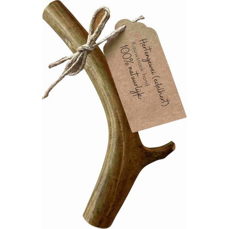 Hirschgeweihe Hund 100 % natürlich - Größe L (150–218 g) (1/3)