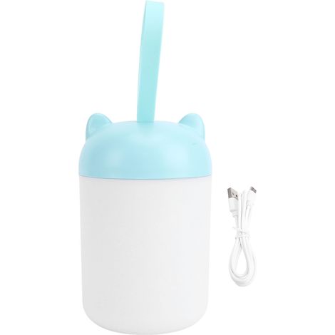 Veilleuse LED portable pour chambre d'enfant, lampe de chevet tactile, rechargeable par USB, gradation continue, soin des yeux, lanterne de tente de camping, 1200 mAh, pour intérieur et extérieur (1/5)