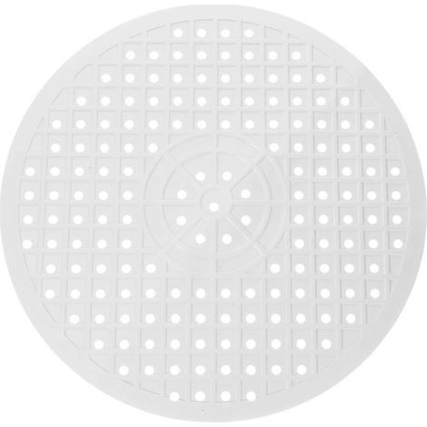 Runde Abtropfmatte aus Gummi für Spülbecken, Spülbeckenschutz und Trockenmatte. – 30,00 x 30,00 x 0,20 cm (1/3)