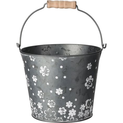 CUBO ZINC DECO ASA 17x14 CM