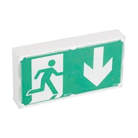 Lámpara emergencia ura uraone sati led translúcido 211x110x40 mm