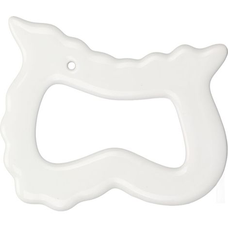 Outil de Gua Sha en Céramique pour Massage du Visage et du Cou - Relaxation et Sculpture (1/5)