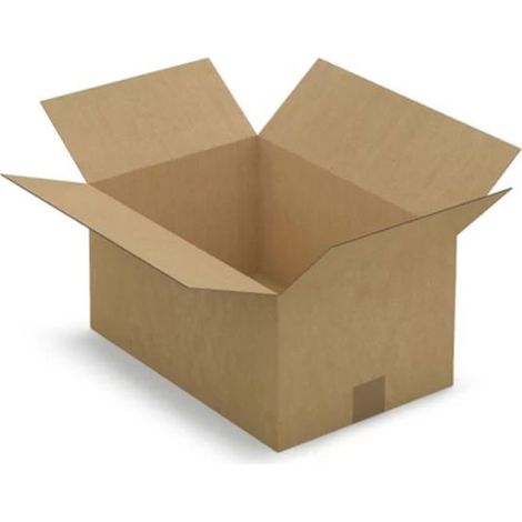 5 cartons d'emballage 25 x 15 x 14 cm - Simple cannelure (1/2)