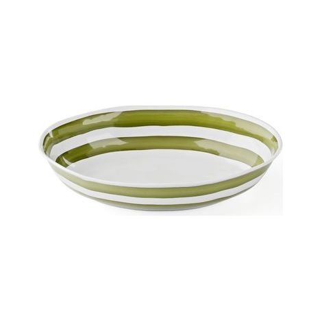 Risottiera bioclimática verde avocado 32x23,5x7,5 cm