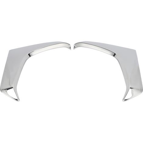 Aileron Latéral de Lunette Arrière, 2 Pièces Aileron Latéral de Lunette Arrière ABS Chrome Biseauté de Remplacement pour Subaru Forester SK 2018-2020. (1/5)