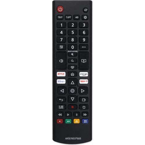 Mando a distancia de TV compatible con LG, modelo AKB76037605 (1/5)