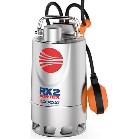 Pedrollo RXm 5/40 Vortex - Bomba eléctrica para agua sucia VÓRTICE de una sola fase