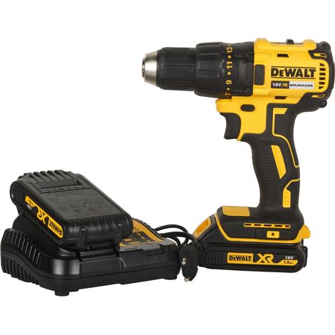 Trapano avvitatore senza fili + 2 x Batterie da 1,5 Ah + Valigetta T-STAK - DEWALT - DCD777S2T-QW