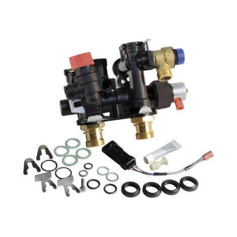 Diff – Vanne 3 voies avec moteur pour chaudière Saunier Duval – Tension 230V – Mélange optimal pour circuits de chauffage – Compatible avec S1025500