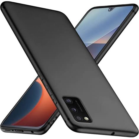 CUSTODIA IN SILICONE NERO PER SAMSUNG GALAXY A41 OPACA RESISTENTE SM-A415F (1/3)