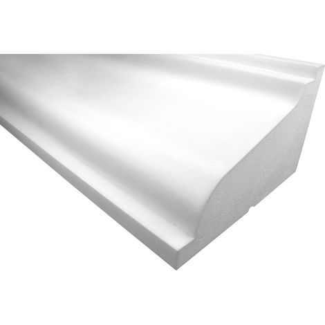 Facciata Cornice EPS PU resistente agli urti 240x400mm KC134: 2 metri / 1 modanatura (1/3)