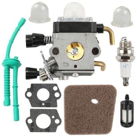 Carburateur pour débroussailleuse STIHL FS55 FS55R FS55RC FS38 KM55 HL45 KM55R Métal Remplacement performant et démarrage facile (1/5)