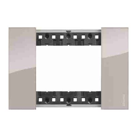 BTIKA4803DM Placca Living Now 3 moduli