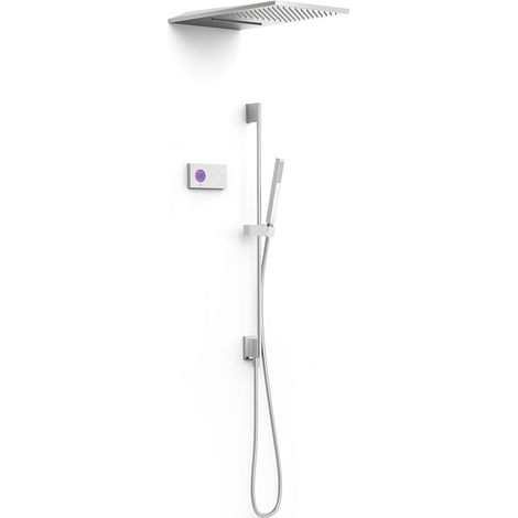 KIT DE GRIFO TERMOSTÁTICO ELECTRÓNICO EMPOTRADO DE 3 VÍAS