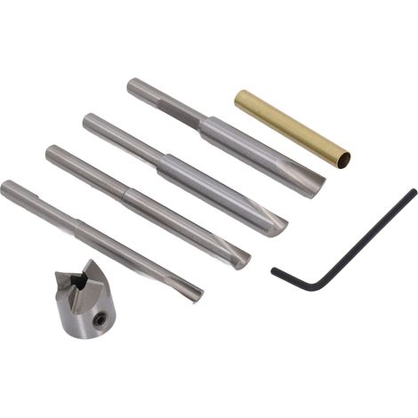 Kit de 13 pièces pour la coupe des corps de stylos, comprenant des tiges de coupe en acier au carbone pour le travail du bois. (1/5)