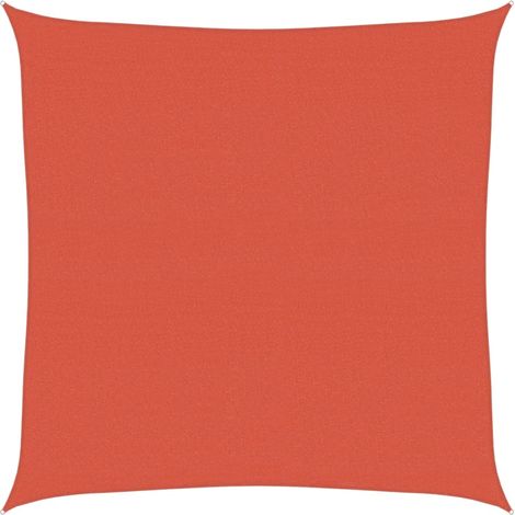Vela Parasole 160 g/m² Quadrata Terracotta 4,5x4,5 m in HDPE vidaXL