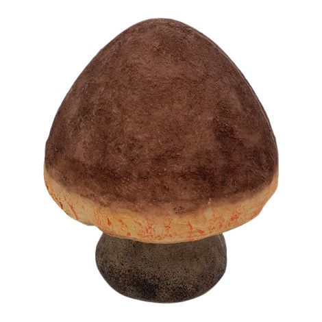 Figurendiscounter Steinpilz groß Dekofigur 26x23x23cm Figur Polyresin Wetterfest