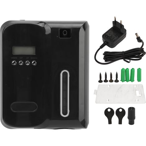 Intelligenter Duftluftverteiler, Steuerung per Bluetooth-App, ätherischer Öldiffusor, Aromatherapie mit Ventilator, für Zuhause, Hotel, Büro, schwarz. (1/5)