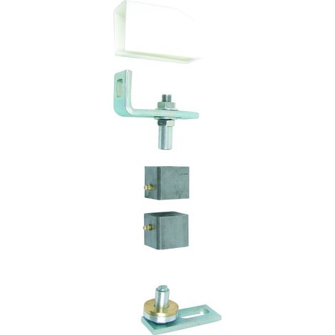 Pivot de portail métallique SERIE 100 avec cheville pour tube de 30 x 30 mm - TORBEL INDUSTRIE