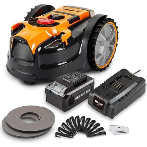 LAWNMASTER VBRM16MAX Robot cortacésped inalámbrico 24 V 8 Ah 16 cm (1/5)