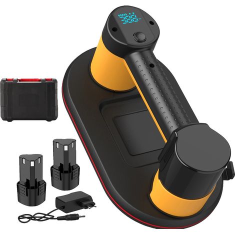 Ventosa eléctrica, capacidad de carga de 300 kg, pantalla inteligente, 2 baterías. (1/2)