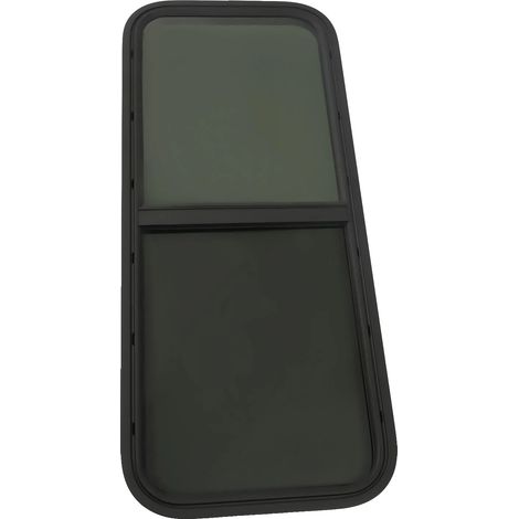 Fenêtre RV, Protection contre les insectes, Matériaux durables, noir (1/2)