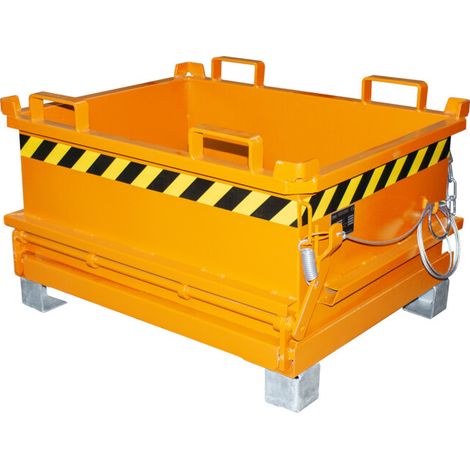 Bauer Südlohn Mini conteneur pliant MSB 250, peint, orange jaune (1/5)