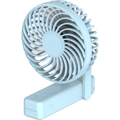 Ventilateur portable, ventilateur personnel, ventilateur à main à piles, mini ventilateur avec batterie externe, ventilateur à main rechargeable (1/5)