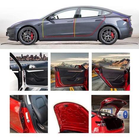 [zd]Tesla Model Y Türdichtungssatz Gummistreifen 8er-Pack (1/5)