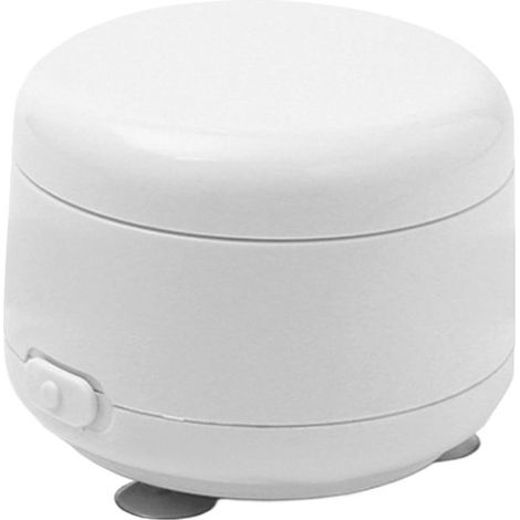 Limpiador ultrasónico - Máquina de limpieza de joyas - Limpieza de joyas - Diseño silencioso - 9,3 cm - Blanco (1/5)