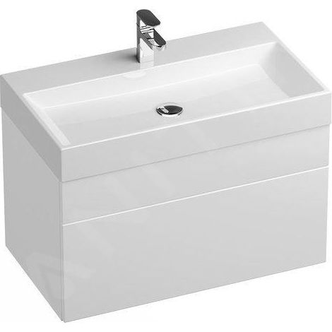 Ravak Natural - Armoire sous le lavabo 80x45x45 cm, blanc X000001052 (1/2)