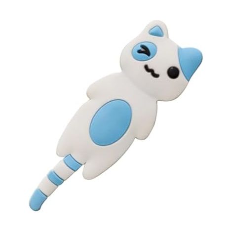 Crochet Magnétique Blanc de Chat Puissant pour Suspendre Autocollant Réfrigérateur Décoratif Intérieur Décoration Murale Pratique - (1/5)