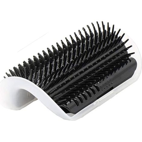 Brosse Pour Chat - Brosse Murale À Angle Droit 90° - Pour Brossage Autonome Des Chats À Poil Court Ou Long - 1 Pièce (1/5)