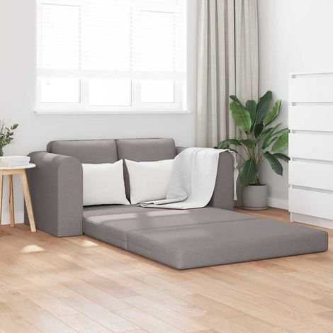 Canapé-Lit,Lit de jour,Lit de repos 60cm Taupe tissu 617168 (1/5)