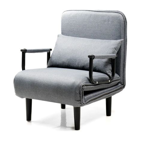 Sofá cama convertible individual 4 en 1 Softfa – Mueble moderno para espacios reducidos – Ideal para uso diario – Fácil de transformar – Innovagoods