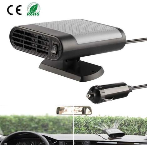 Chauffage de voiture portable, chauffage rapide 12V 150W pour pare-brise. (1/5)